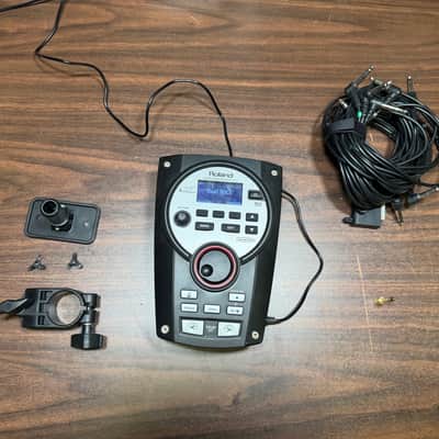Roland TD-11 V-Drum Module w/Mount, Clamp, VEX, Wiring Harness, & Power -A1C9851
