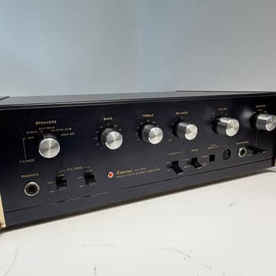 Sansui AU-505 + Technics SL-1950 Turntable Vintage Stereo System Tested image 13