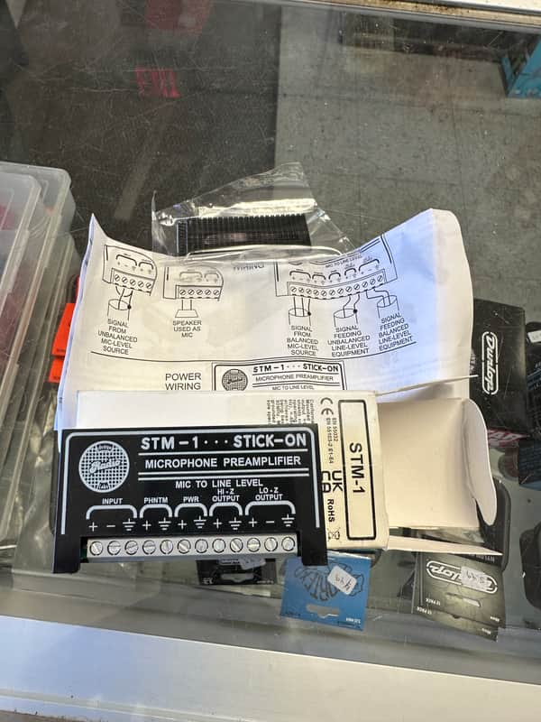 RDL STM-1 Microphone Preamp - Black image 1