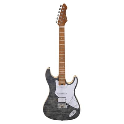 Aria Pro II 714-MK2-L Fullerton Electric Guitar-Turquoise Blue *USA Small Business* image 2