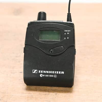 Sennheiser ew 300 IEM G3 Wireless IEM System 566-608 MHz NO POWER SUPPLY CG01316 image 8