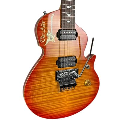 ESP THE ALFEE Signature Angel Classic Junior 1998 - Cherry Sunburst image 2