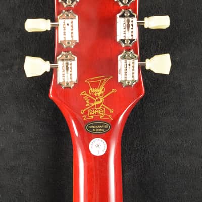 Epiphone Slash Les Paul Standard Vermillion Burst w/Hardshell Case image 9