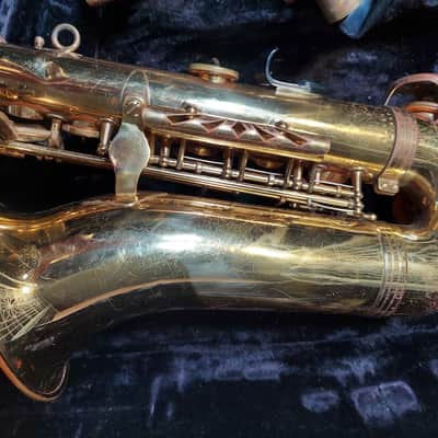 Vito Alto Saxophone with case and accessories, Good condition with significant wear image 6