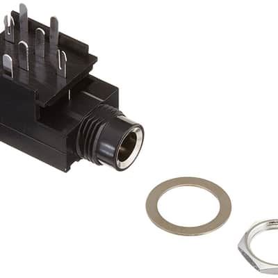 Genuine Fender Amplifier Parts - Stereo 9-Pin Box 1/4" Replacement Input Jack image 9