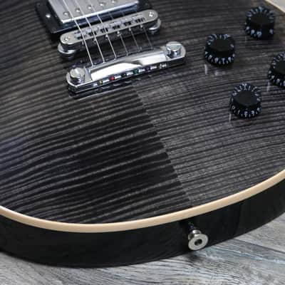 Gibson Les Paul Chad Kroeger Standard Blackwater 2010 Charcoal Flame image 20