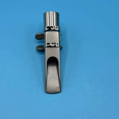 1990s Beechler Bellite 8 Stainless Steel Mouthpiece for Alto Sax image 5