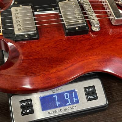 Used 2020 Gibson Custom Shop 60th Anniversary 1961 Les Paul SG Standard Sideways Vibrola Cherry w/case TSU25245 image 12