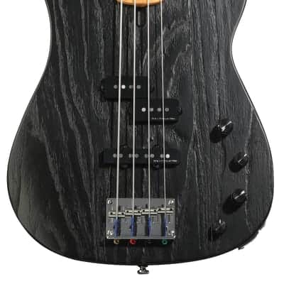 Sire Marcus Miller P6 4-string FL Fretless Bass Guitar - Black image 2