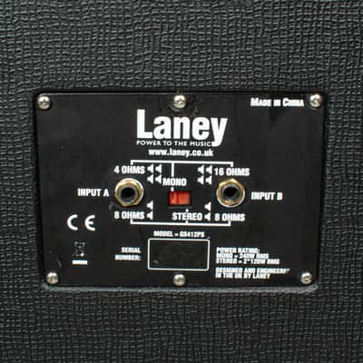 Laney GS412P 412 240w Guitar Cab USED image 8