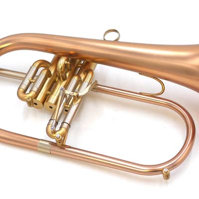 Brasspire 933-2b (Heavy Weight Style) Professional Bb Flugelhorn in Satin Lacquer image 11