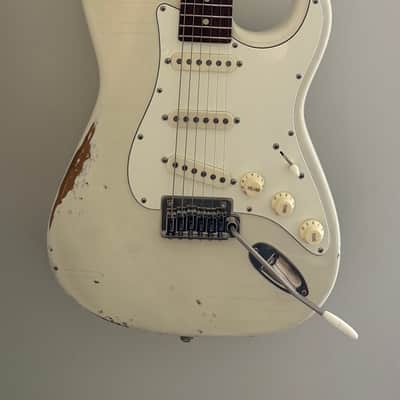 Tom Anderson Guitarworks Icon Classic - Olympic White - In-Distress Level 2 image 1