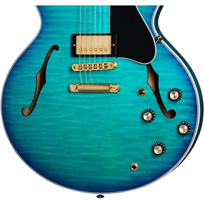 Gibson ES Supreme Semi-Hollow Electric Guitar 2024 - Blueberry Burst image 6