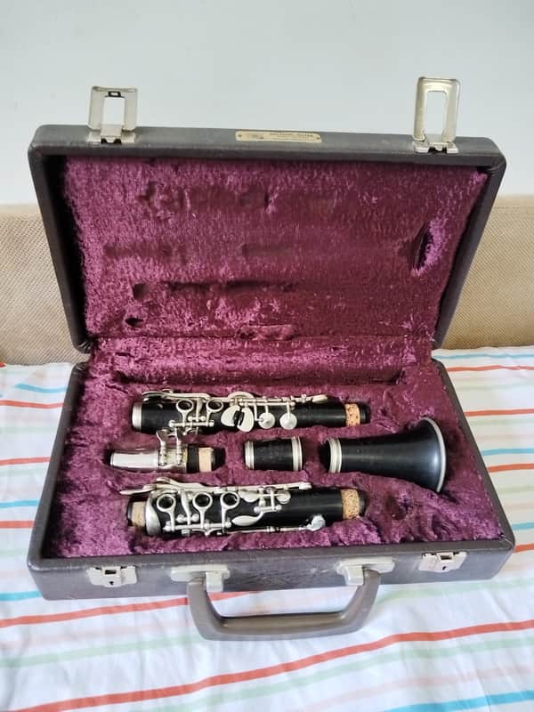 Clarinet F. A. Uebel Markneukirchen Es german sistem image 1