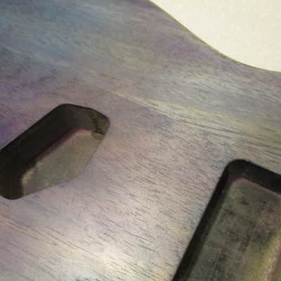 . Dyed Basswood Telecaster Body Multicolor image 12