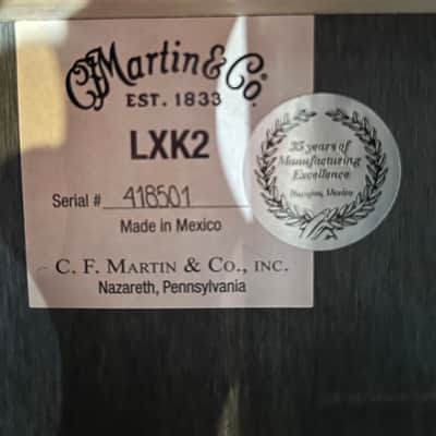 Martin  LXK2 w/ Gigbag- 3lbs. 7.6oz. #48501 image 9