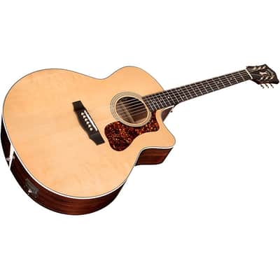 Guild F-150CE Westerly Collection Jumbo Acoustic-Electric Guitar - Regular Natural image 7
