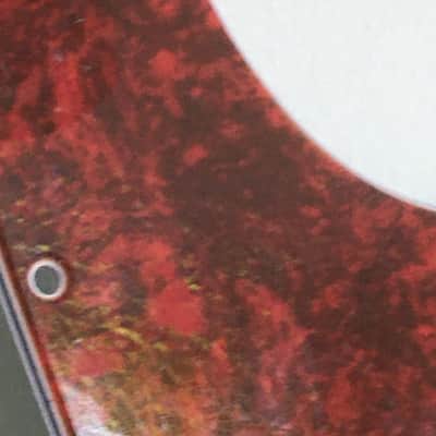 Vintage Spec 62 Celluloid Left 4Ply Tortoise Custom Tele Lefty Fender Pickguard image 9