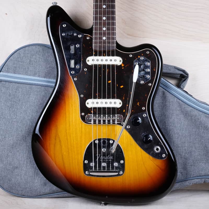 Fender Traditional '60s Jaguar MIJ 2017 Sunburst Japan Reissue w/ Bag image 1