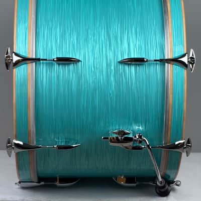 Sonor Vintage Series 14x22" Bass Drum - California Blue image 4