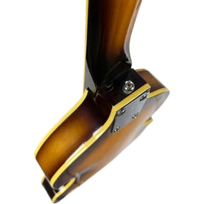 Greco VB Violin Bass 1970s - Vintage Sunburst image 9