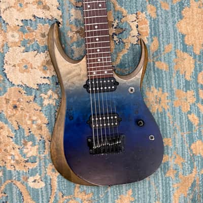 Ibanez RGD7521PB-DSF Standard 2021 - Present - Deep Seafloor Fade Flat image 7