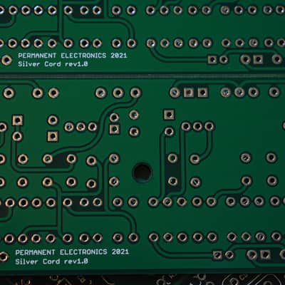 Permanent Electronics - *10-Pack* Silver Cord PCB circuit board DIY Fuzz Distortion pedal project image 3