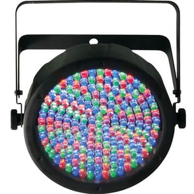 Chauvet SlimPAR DMX-512 64 RGB LED Slim Par Can Light Pair with DMX Cables image 2