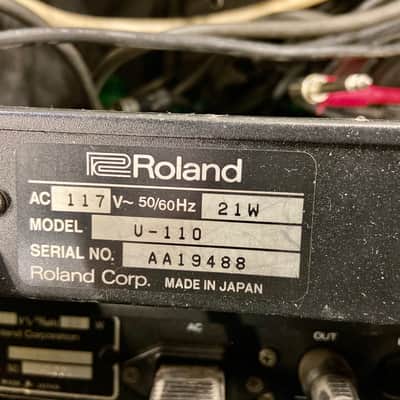 Roland Guitar Synth Package - U110 w/4 modules, GM70, DoD 240 Mixer and custom road case/cables image 4