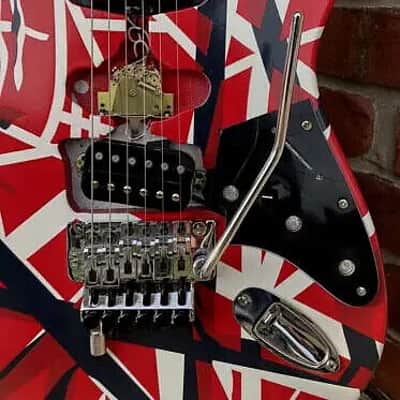 FRANKENSTRAT w/EVH WOLFGANG STANDARD NECK & SWAMP ASH FLOYD ROSE BODY =VAN HALEN= EVH 5150 image 2