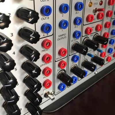 STS Serge Sequencer Shop Panel w/ PS2A Power Supply, 4.5" Chassis w/ Rack Ears and 10 Patch Cables image 18