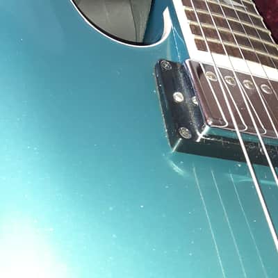 Gibson DG-335 2008 - Pelham Blue image 15