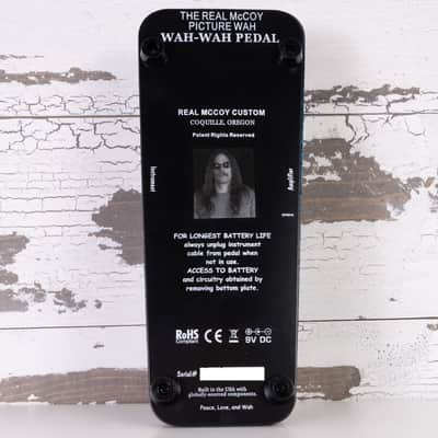 Real McCoy Custom RMC 4 Picture Wah  Blue Sparkle *Video* image 5