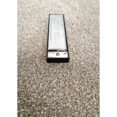 JHS The Blues Harmonica Key A - Like New w/ Hard Case image 7