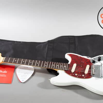 2020 Fender Japan MIJ Traditional '60s Mustang Olympic White w/ Gig Bag image 2