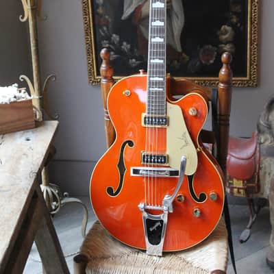 GRETSCH G6120DE Duane Eddy Signature Hollow Body Desert Sunrise, Hardcase, Papers, 3, 18 KG image 4