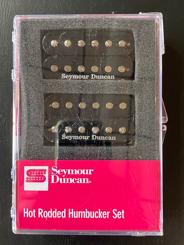 Seymour Duncan SH-4 and SH-2n Hot Rodded Humbucker Set - Black image 1