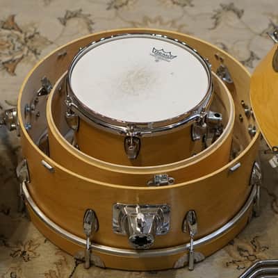 Drummer's World Natural Maple Nesting Drum Set 10/14/18 image 14