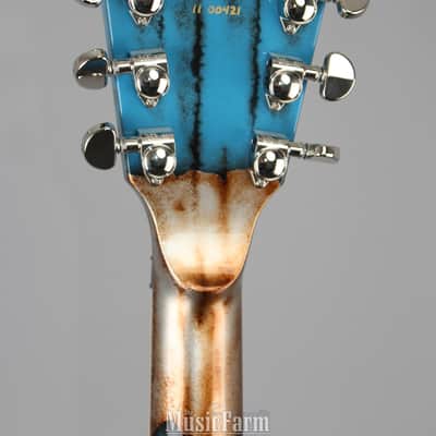 Dean USA Dime Series Rust From Hell Left Handed Handpainted Electric Guitar with Case image 10