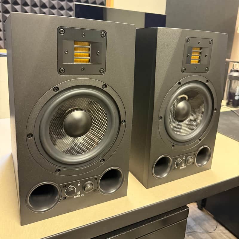 ADAM Audio A7X Active Nearfield Monitors (Pair) 2010s Black image 1