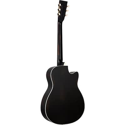 Ortega Performer Series Solid Top Slim Neck Acoustic-Electric Nylon Classical Guitar w/ Bag image 4