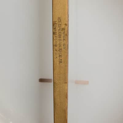 Bacon & Day  Silver Bell #6 Ne Plus Ultra Special Tenor Banjo (1927-33), ser. #22694/26719, original black hard shell case. image 20