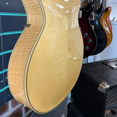 Epiphone Joe Pass Emperor Pro II Natural Gloss 2016 Hollow Body Electric Guitar image 10