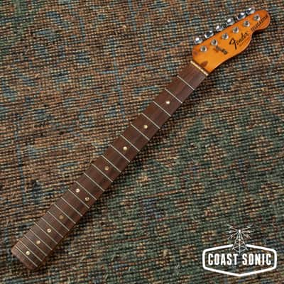 Vintage 1977 Fender Telecaster neck & original tuners *flame maple w/rosewood* image 2