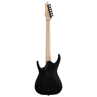 Dean Exile Select Floyd Fluence Guitar, Ebony Fretboard, Black Satin, EXILE F FL BKS image 9
