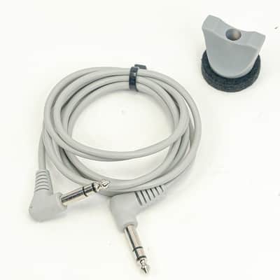 KAT Percussion KT2EP2 12" Dual-Zone Cymbal Pad – Grey – w/ TRS Cable & Wing Nut image 3