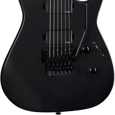 Dean Guitars 6 String Exile Select Floyd Fluence Electric Guitar, Black Satin, Right, F FL BKS image 1
