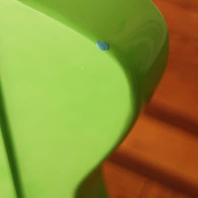 hard luck kings hard luck kings spider neon green firebird stlye electric guitar emg hz pickups 2017 image 5