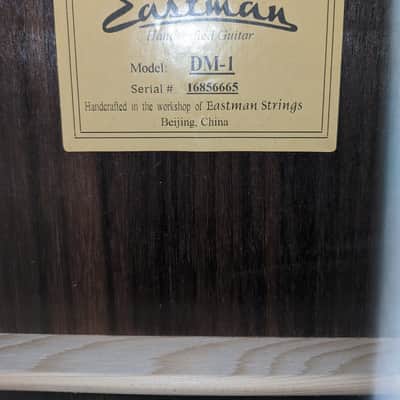 Eastman DM1 2019 Satin Natural image 7