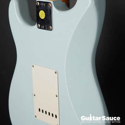 Fender Custom Shop 64 L-Series Stratocaster Journeyman Relic Faded Namm Limited Edition Custom Built 2024 - Sonic Blue (Cod.1884NG) image 16